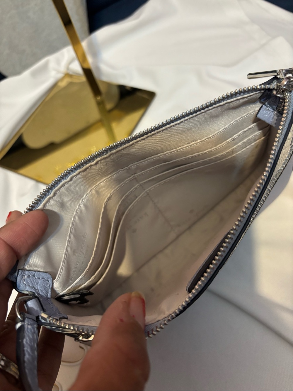 Kate spade Leila mini clutch shoulder bag - Picture 5 of 6